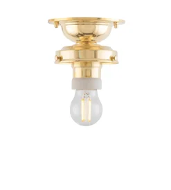 Outlet Karlskrona lampfabrik Lundkvist 80 Mässing