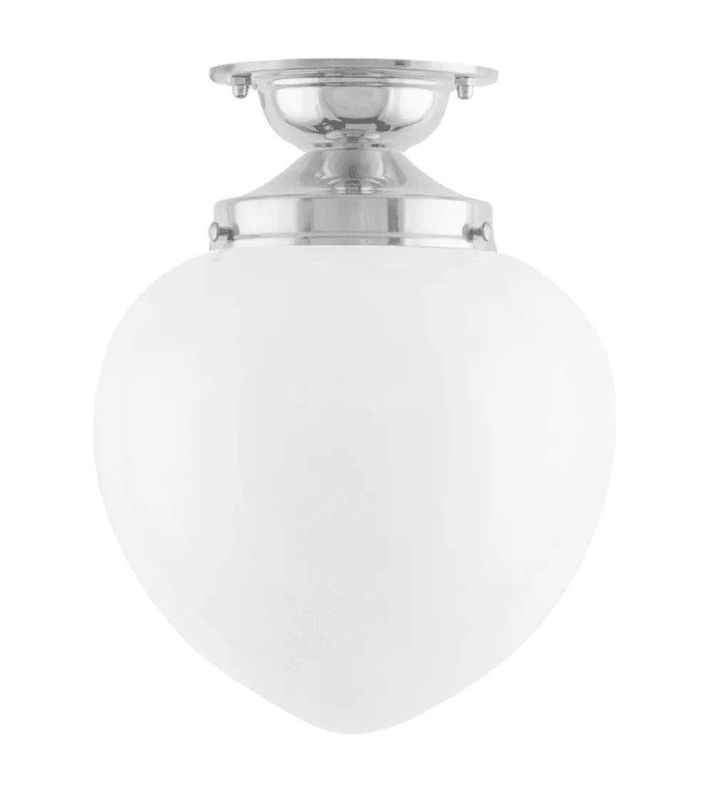 Best Karlskrona lampfabrik Lundkvist 100 IP24 Nickel