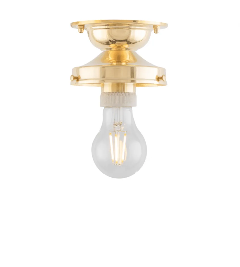 Best Karlskrona lampfabrik Lundkvist 100 IP24 Mässing