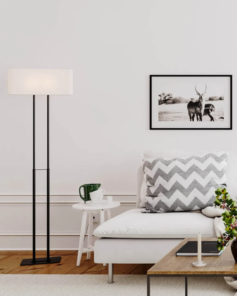 New By Rydéns Luton golvlampa Svart