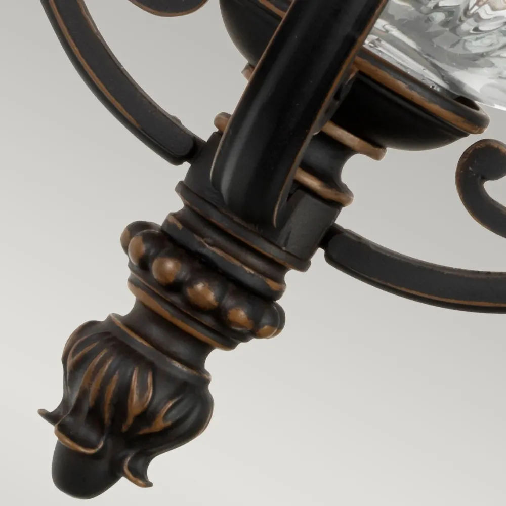 Clearance Elstead Lighting Luverne utelampa Brons