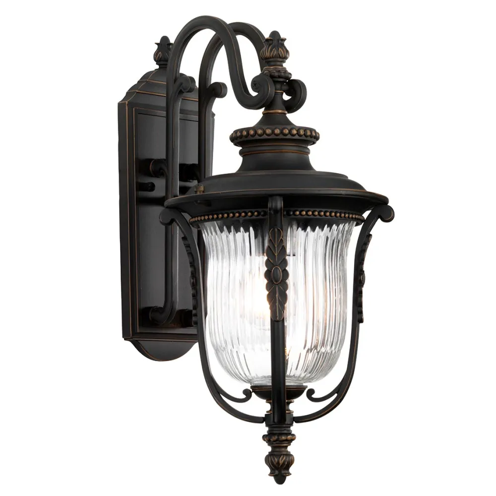 Clearance Elstead Lighting Luverne utelampa Brons