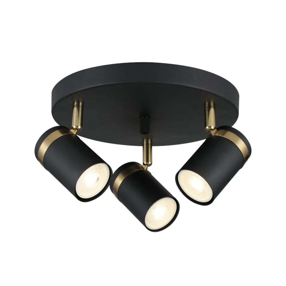 New Nordic Lighting Lynx 3 spotlight Svart