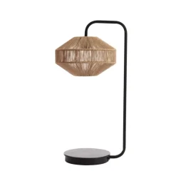 Best Light & Living Lyra 60cm bordslampa Natur