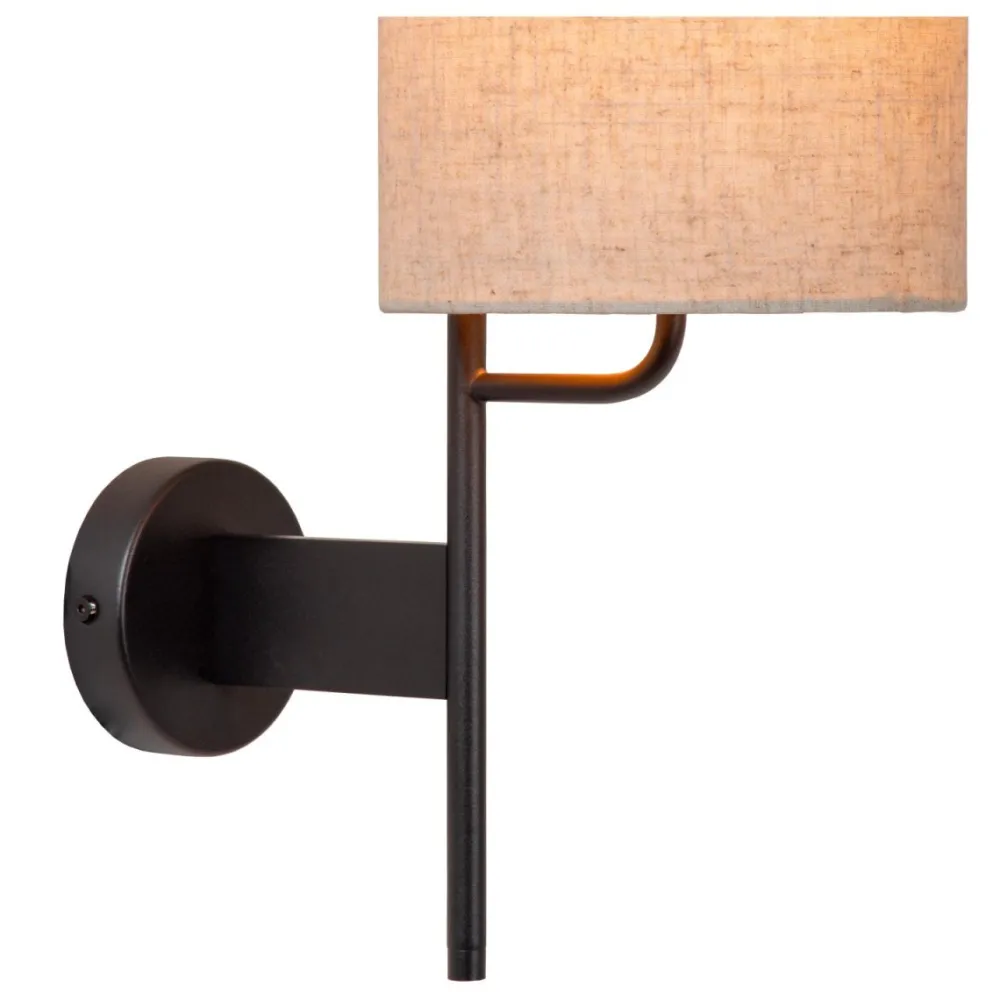 Clearance Lucide Magic Ø18 vägglampa Svart