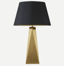 Clearance Searchlight Maldon 58cm bordslampa Guld