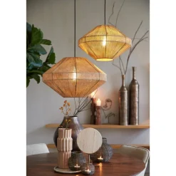 New Light & Living Mallow Ø60 taklampa Natur