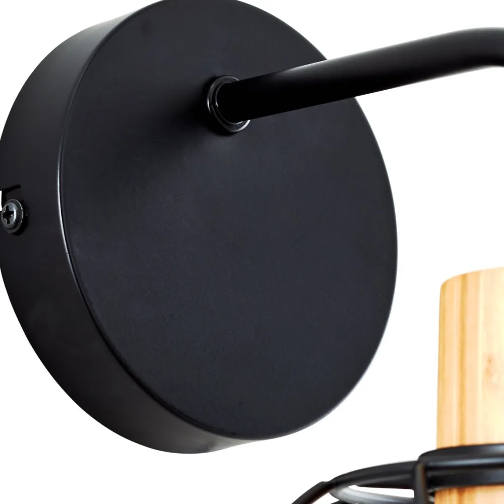 Sale Brilliant Mallow Ø20 vägglampa Mattsvart