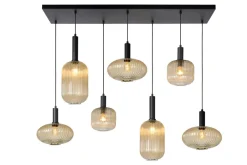 New Lucide Maloto 150cm taklampa Amber