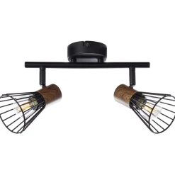 Brilliant Manama 2 spotlight Svart