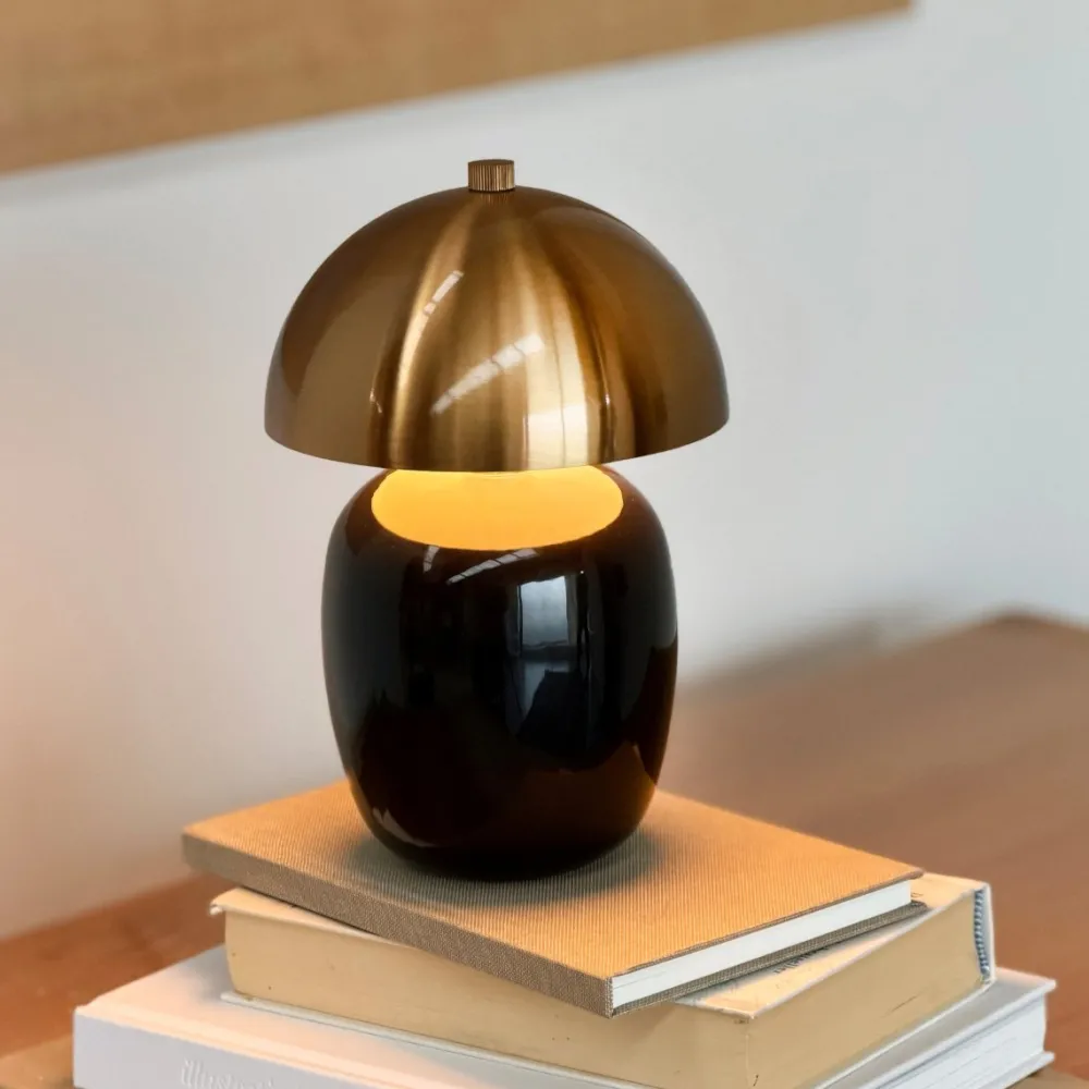 Dyberg Larsen Manhatten 23cm portabel Svart/mässing