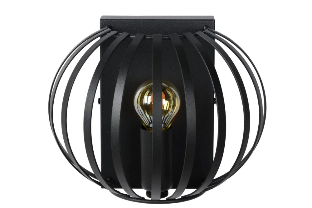 Discount Lucide Manuela 17cm vägglampa Svart