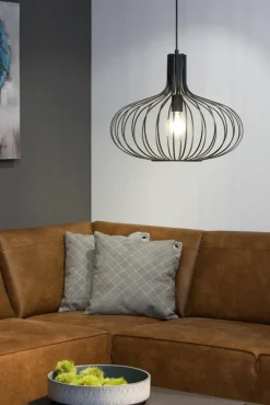 Discount Lucide Manuela Ø50 taklampa Svart