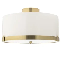 Clearance By Rydéns Marcel Ø40 plafond Vit/mässing