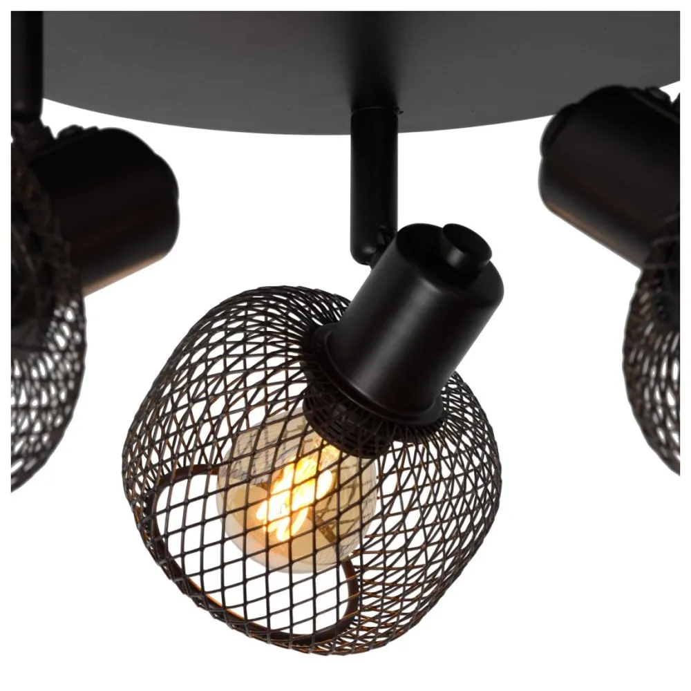 Clearance Lucide Maren 3 spotlight Svart