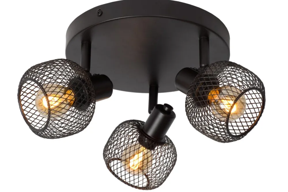 Clearance Lucide Maren 3 spotlight Svart