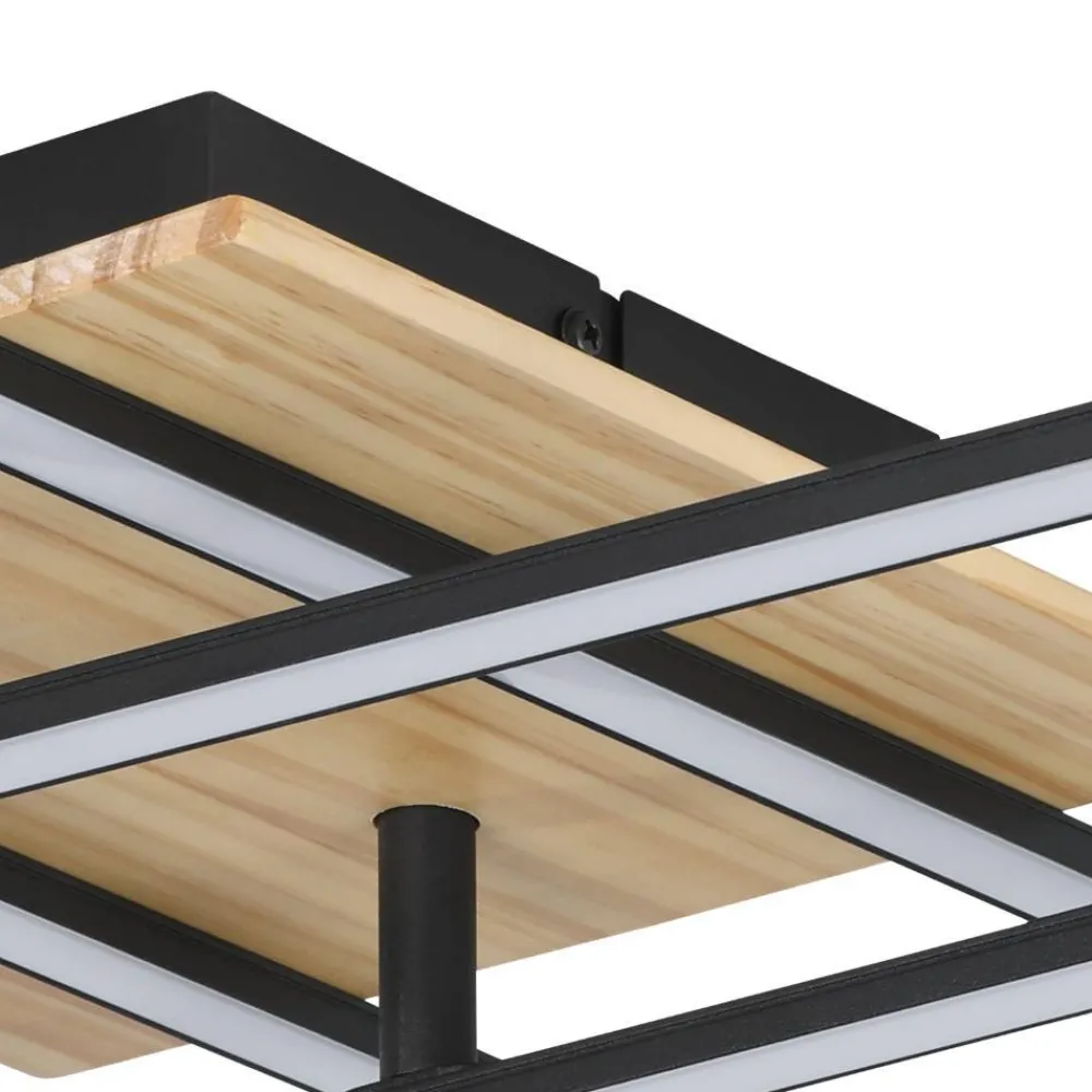 Sale Eglo Marinello 50cm plafond Svart