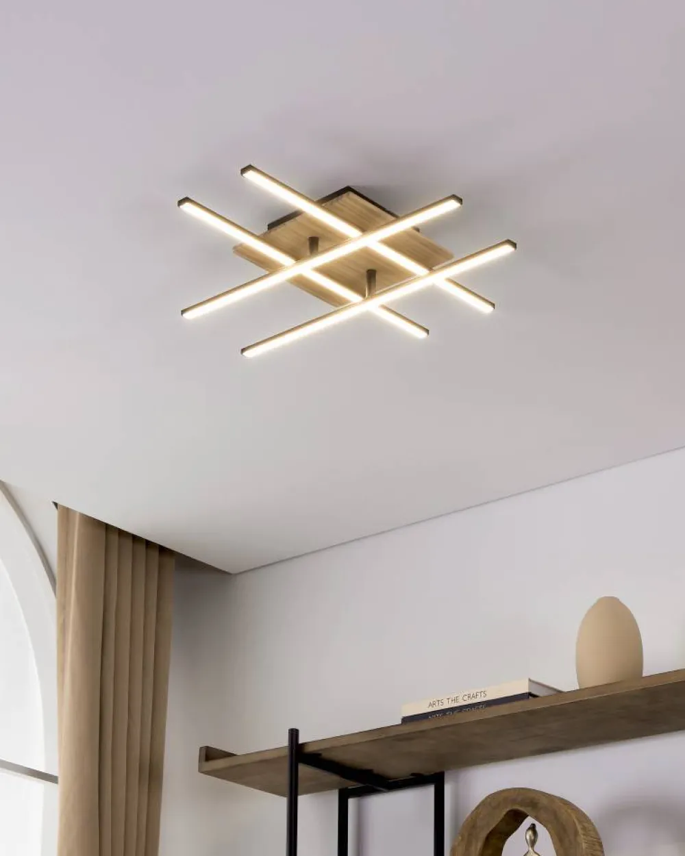 Sale Eglo Marinello 50cm plafond Svart