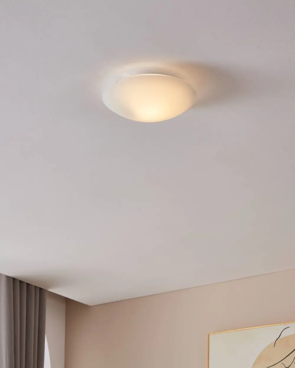 New Eglo Mars Ø25 plafond Vit