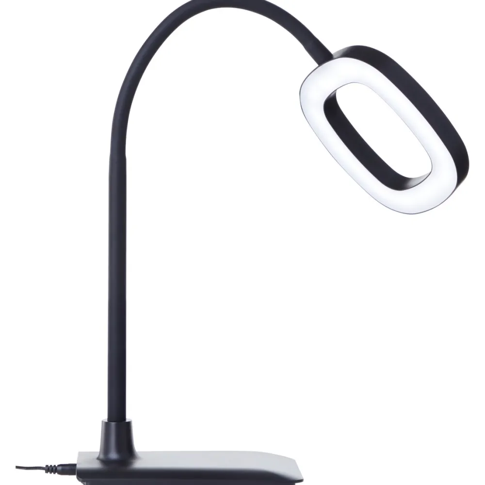 Clearance Brilliant Maskat 43cm skrivbordslampa Svart