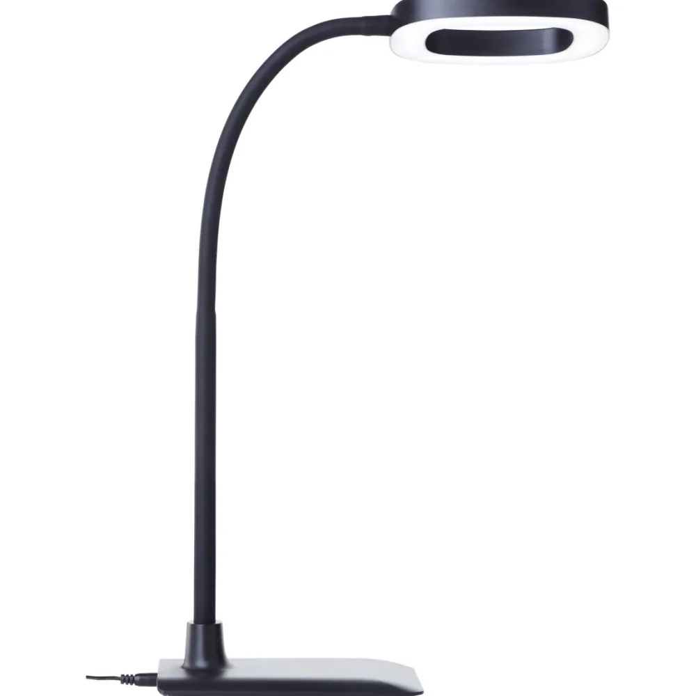 Clearance Brilliant Maskat 43cm skrivbordslampa Svart
