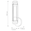 Best Elstead Lighting Masthead 35cm badrumslampa