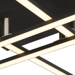 Discount Searchlight Matrix 45cm plafond Mattsvart