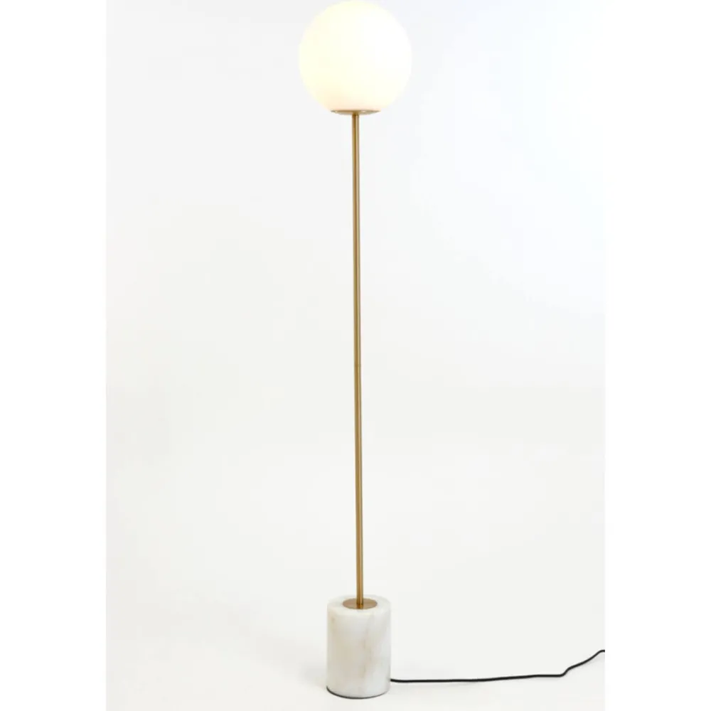 Clearance Light & Living Medina golvlampa Antikmässing