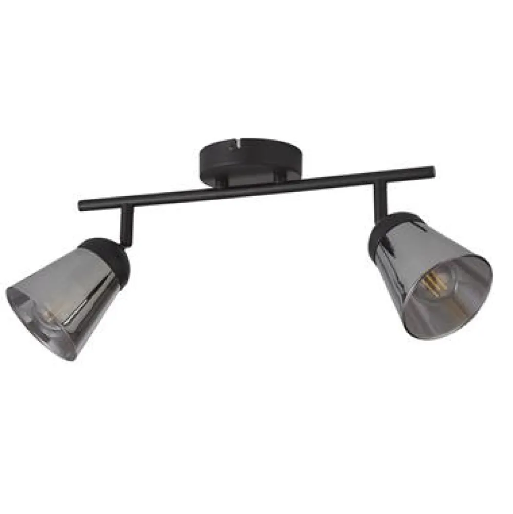 Hot Searchlight Mega 2 spotlight Svart