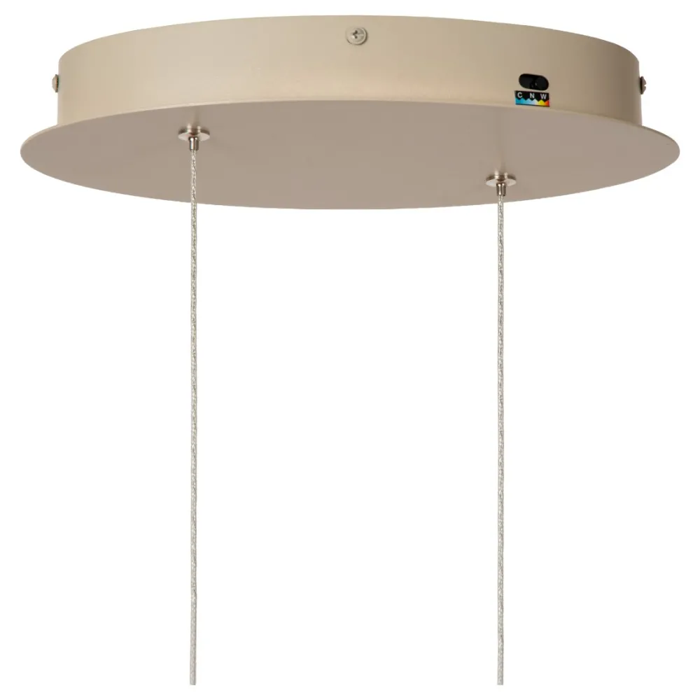 Hot Lucide Menuet 110cm taklampa Beige