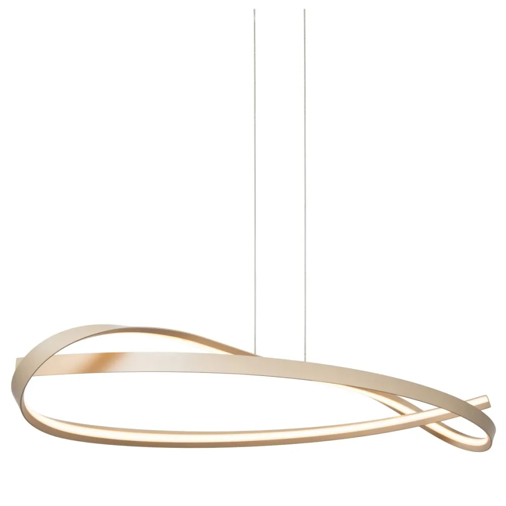 Hot Lucide Menuet 110cm taklampa Beige