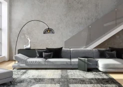 Online Lucide Mesh golvlampa Svart