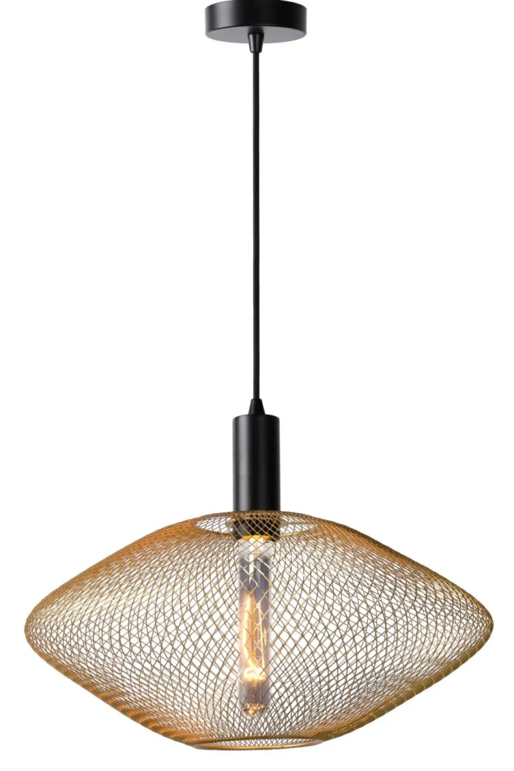 Discount Lucide Mesh Ø45 taklampa Mattguld/mässing