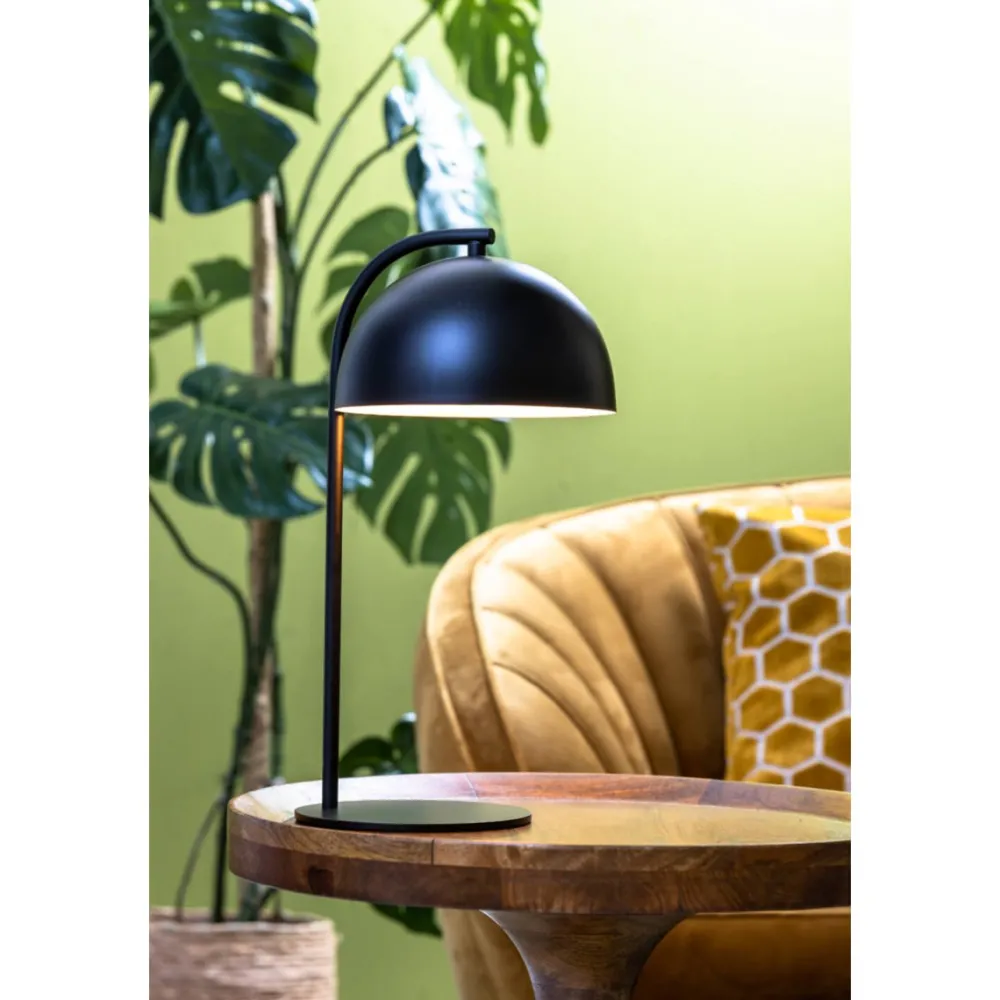 Clearance Light & Living Mette 43cm bordslampa Svart