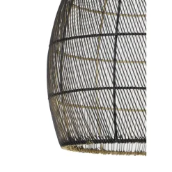 New Light & Living Meya Ø40 taklampa Svart/guld