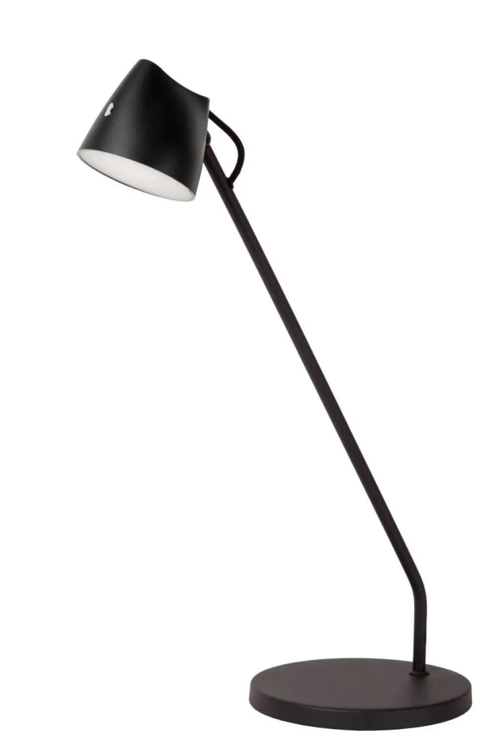 Clearance Lucide Milne 42cm skrivbordslampa Svart