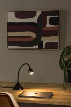 Discount Lucide Milo 50cm skrivbordslampa Svart
