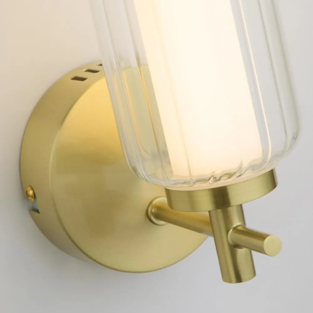 Hot Searchlight Mod 32cm vägglampa Mässing