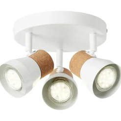 Discount Brilliant Moka 3 spotlight Vit