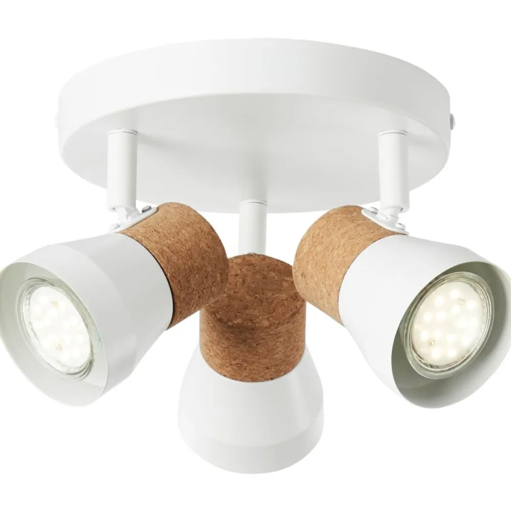 Discount Brilliant Moka 3 spotlight Vit