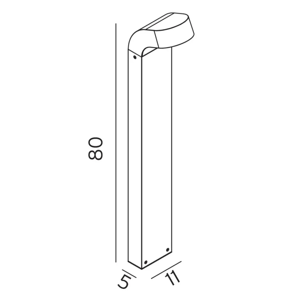 Discount Norlys Molde 80cm pollare