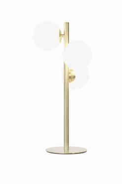 Outlet Aneta Lighting Molekyl 46cm bordslampa Matt mässing