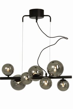 Sale Aneta Lighting Molekyl 58cm taklampa Rökgrå