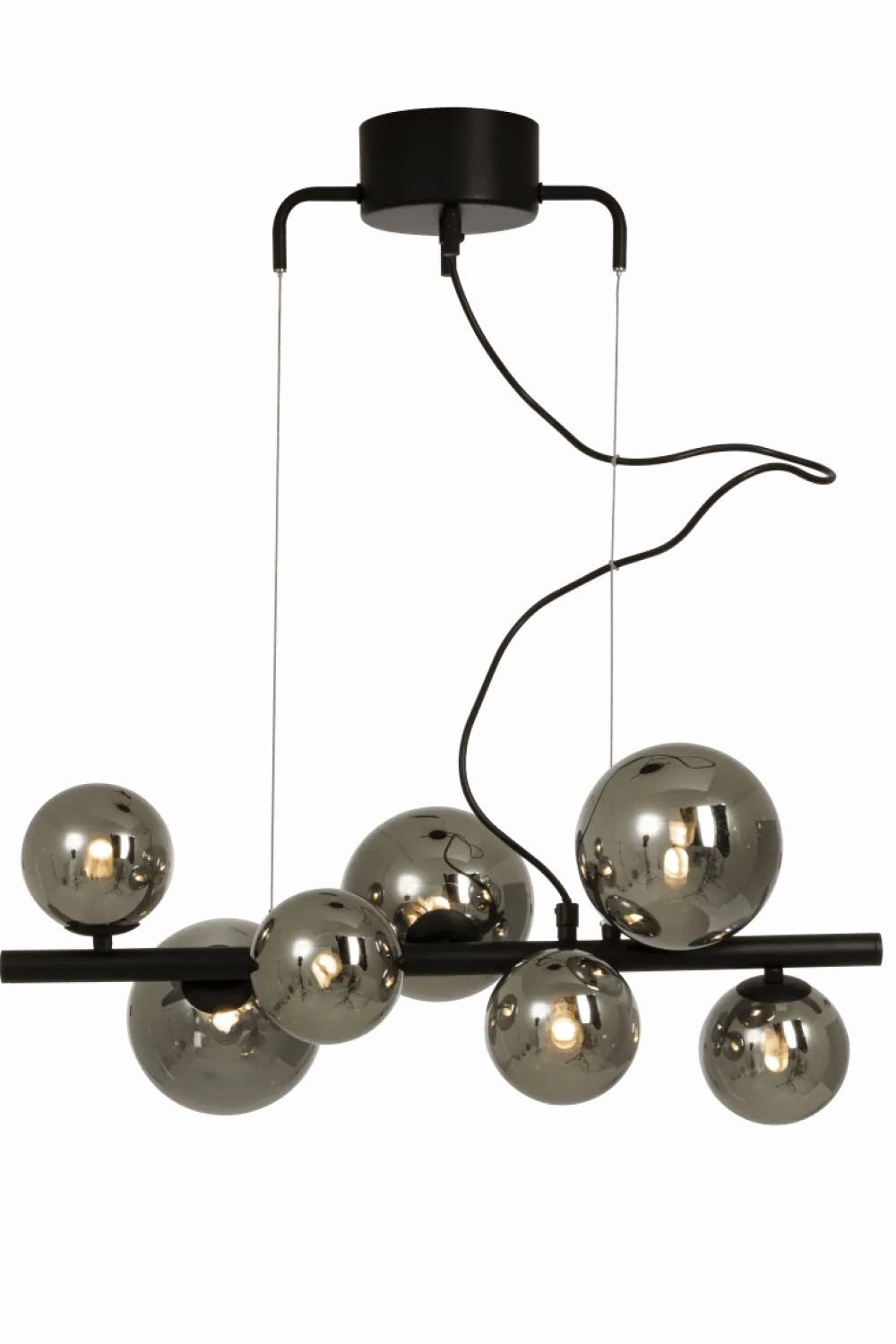Sale Aneta Lighting Molekyl 58cm taklampa Rökgrå