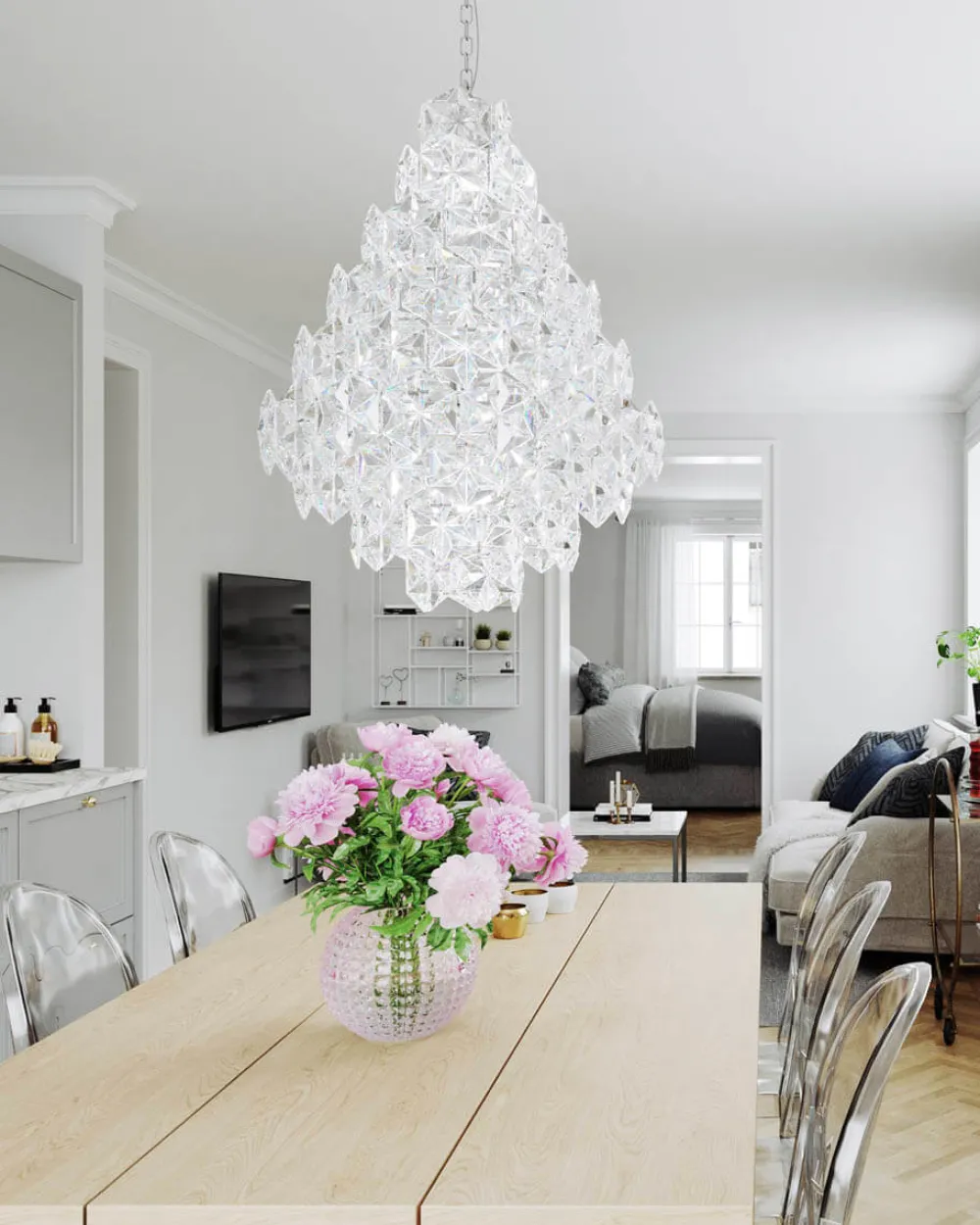 Discount By Rydéns Monarque Ø58 kristall Transparent