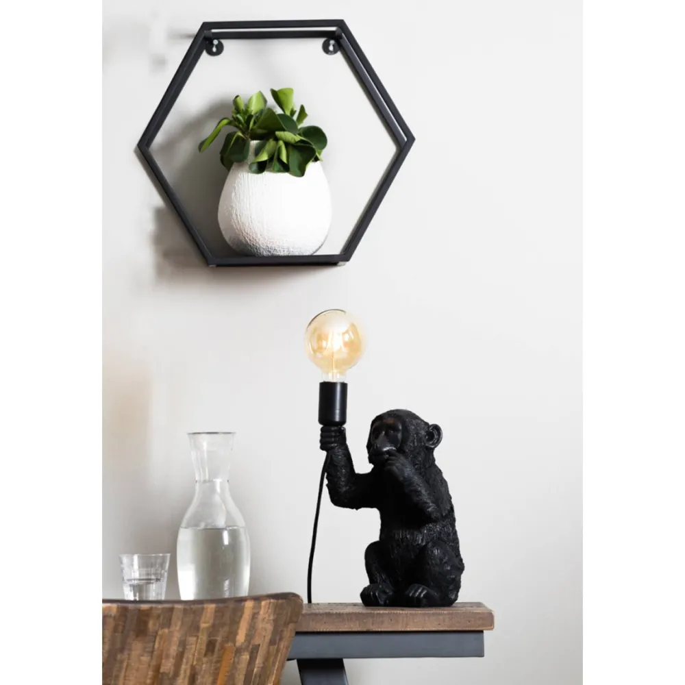 New Light & Living Monkey 34cm bordslampa