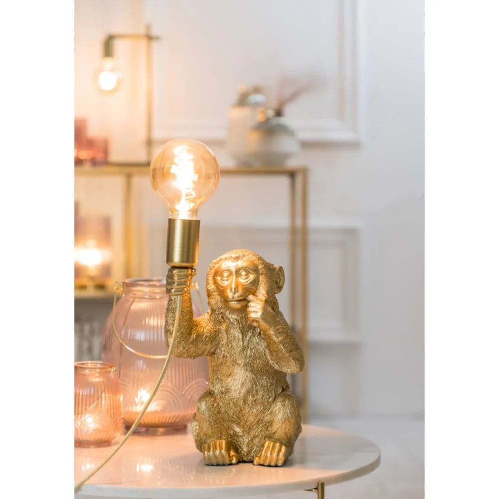 Outlet Light & Living Monkey 34cm bordslampa