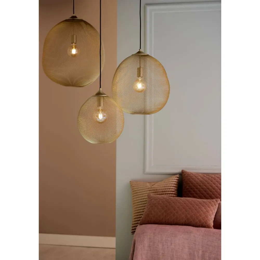 Best Light & Living Moroc Ø40 taklampa Guld