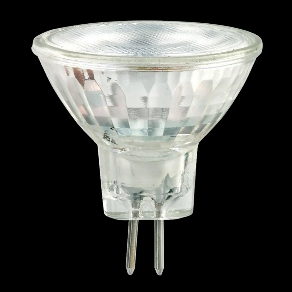 Clearance Unison MR11 GU4 2W 2700K dimbar Transparent