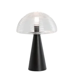 Online Light & Living Mueda 43cm bordslampa Svart